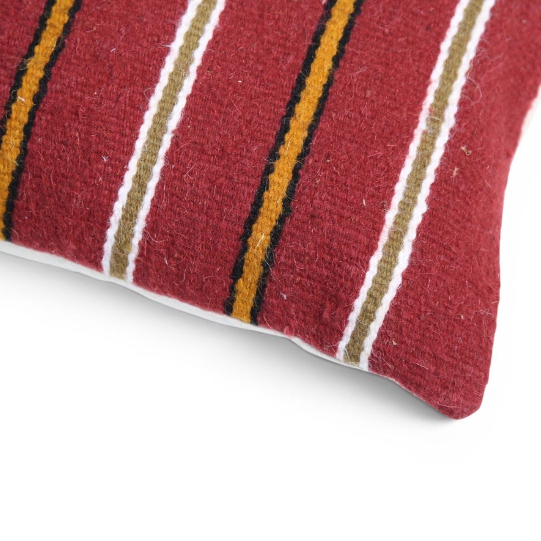 Coussin Terracotta "Terracotta Soul” 30x50 cm – Fait Main – Image 2