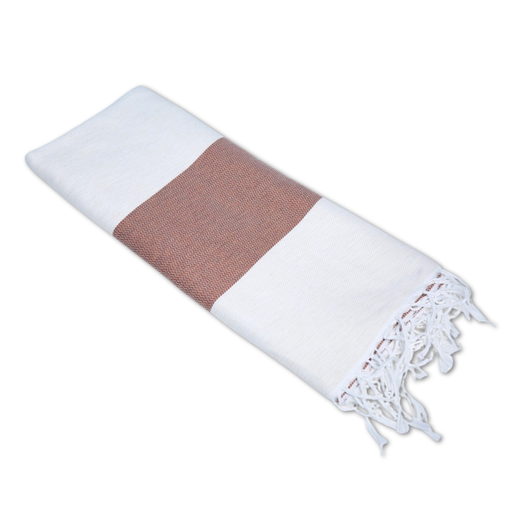 Jeté de canapé « Chevron Harmony” 200×300 cm – Fait Main